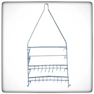 Shower Wired White Hanging Caddy